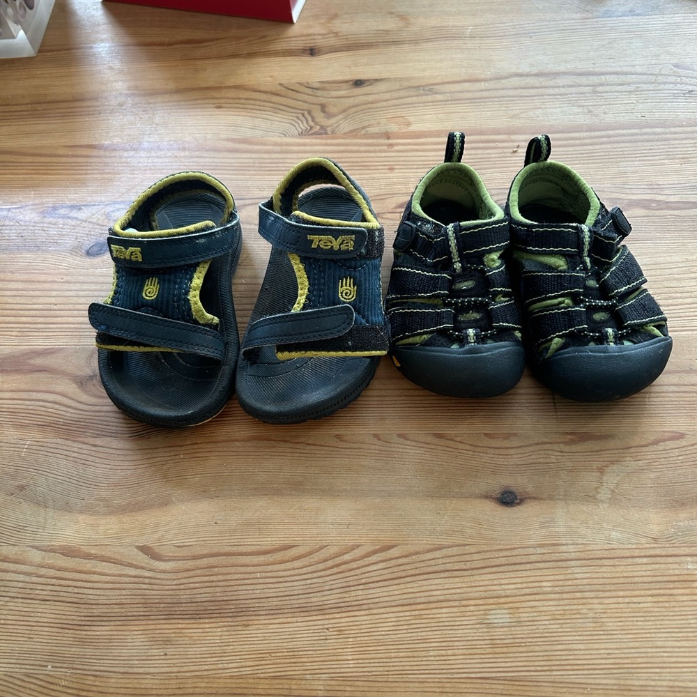 Teva Kids Sandals and Keen Kids waterproof shoes